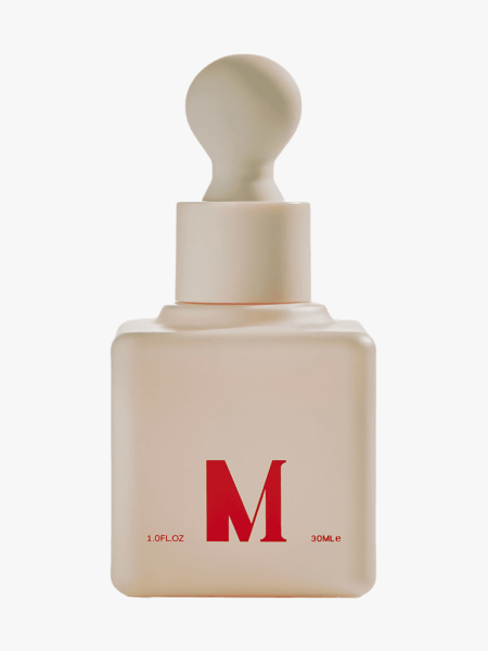 Dr. Diamond's Metacine Instafacial Plasma Bioactive Growth Factor Serum in branded bottle with red lettering on a lighit gray background