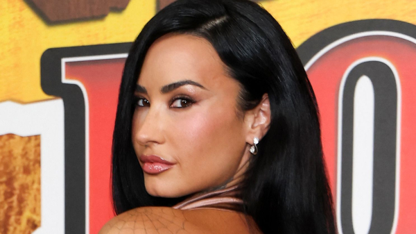 Demi Lovato Revived Her “Camp Rock 2” Deep Side Part for the “Camp Rock 3” Premiere — See Photos