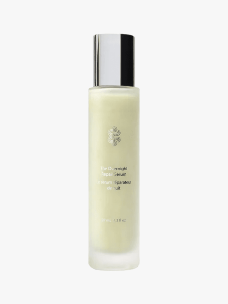 Crown Affair The Overnight Repair Serum Treatment in branded component on a light gray background